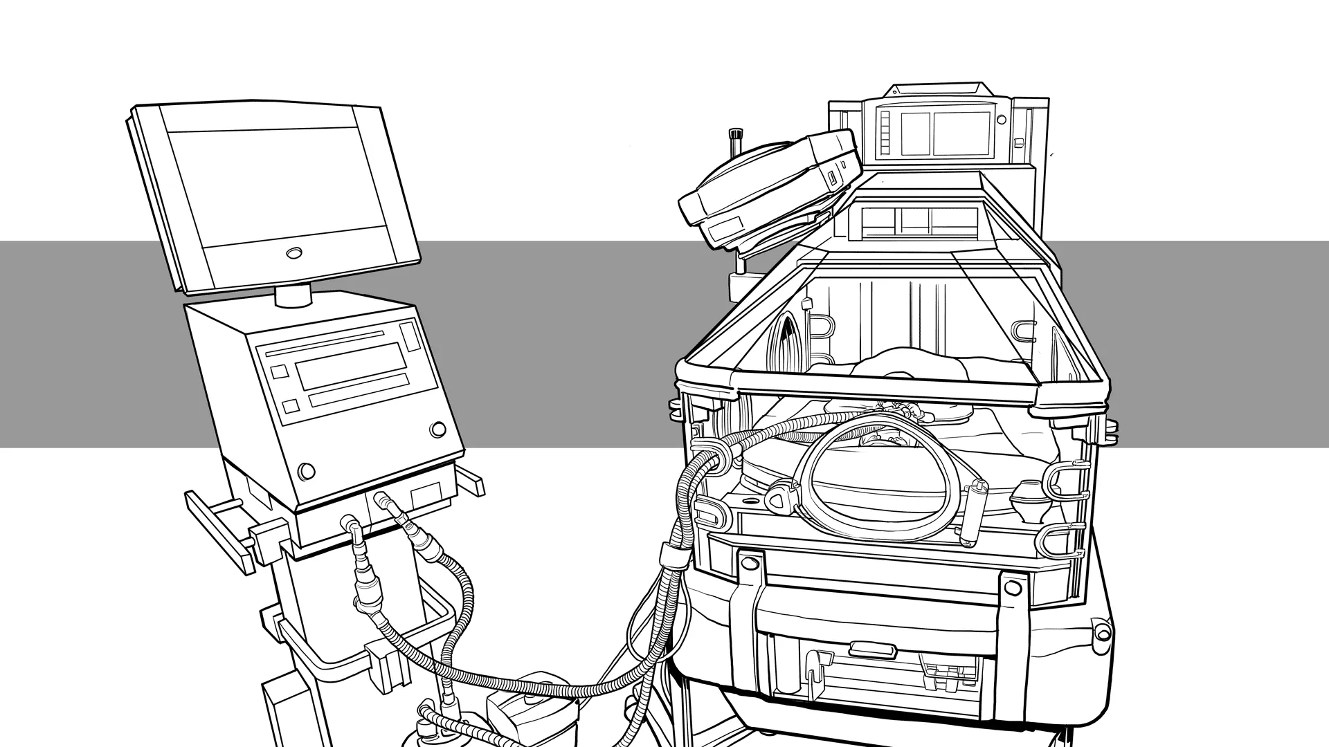 Illustration medical equipment